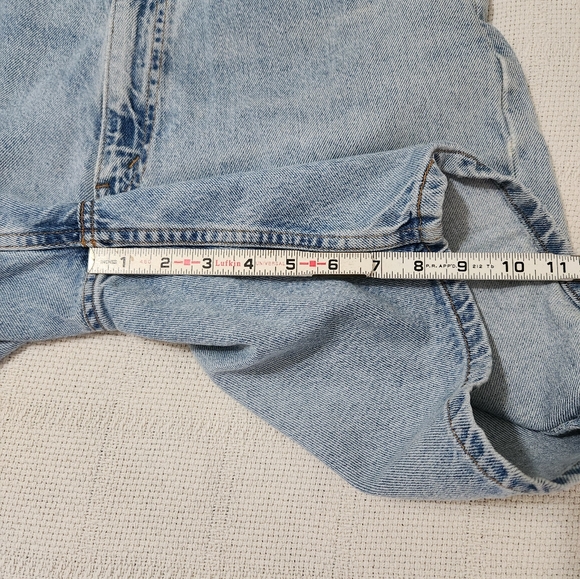 Vintage Levi's 550 Orange Tab Jeans Shorts Men's Size 36 - Picture 8 of 8